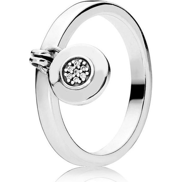 Anillo De Plata De Ley 925 Rosa Candado De Amor CorazóN Anillos Para Mujer JoyeríA Para Fiesta De Boda 8 White-image