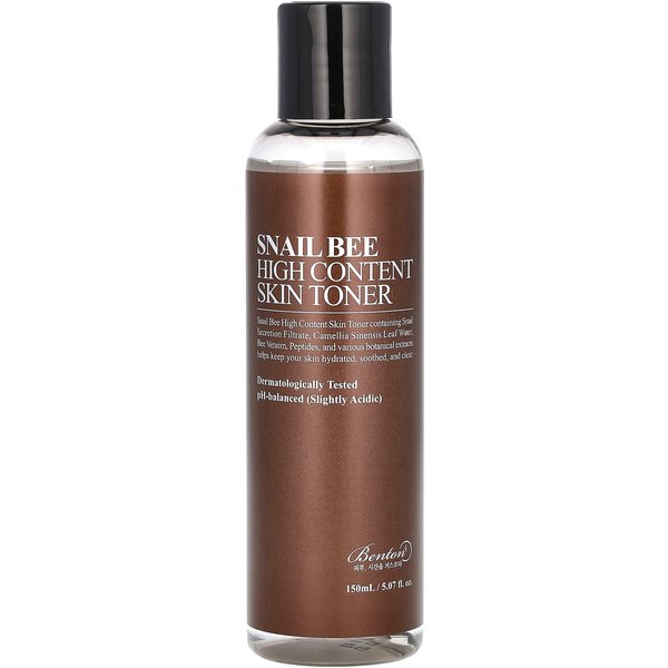 Benton, Snail Bee, TóNico Para La Piel De Alta Potencia, 5.07 Fl Oz (150 Ml) Brown-image
