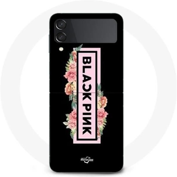Funda Para Samsung Galaxy Z Flip4, Negra, Suave, Con DiseñO De Blackpink Paris Concert-image
