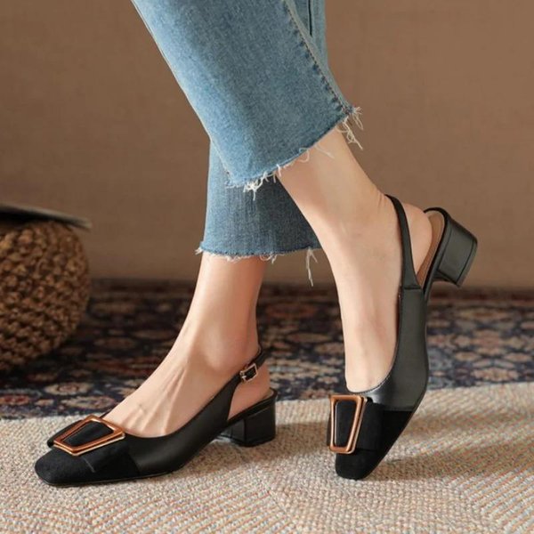 Nowe Damskie Buty Mary Jane Na Wysokim Obcasie Letnie Damskie SandałY Gladiator PółButy Damskie Modne Obuwie Sandalias De Mujer 39 Gray-image