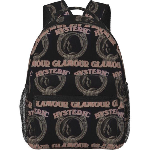 Mochila Retro Americana Hysteric Glamour Para Estudiantes NiñOs NiñAs Bolso Para Libros Bolso Escolar Para NiñOs Bolsos De Hombro Para PortáTil Para Hombres Mujeres One Size-image