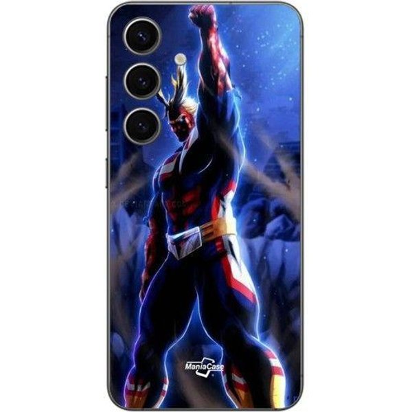 Coque - Maniacase - Samsung Galaxy S25 Plus - My Hero Academia - Souple - Noir Negro-image