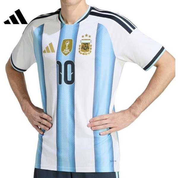 Argentyna Koszulka Mistrzostwa ŚWiata 2026 Wersja Dla Kibica Ten Sam Styl Koszulka PiłKarska S Gray-image