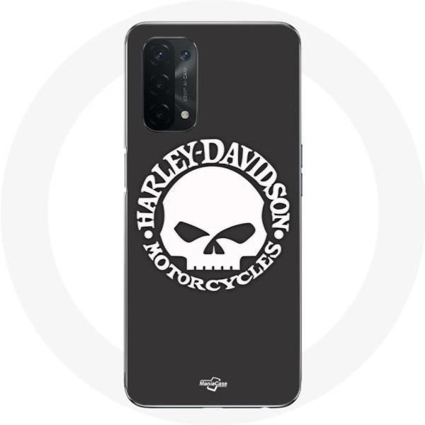 Funda Para Oppo A54 5G Harley Davidson Motors Calavera-image