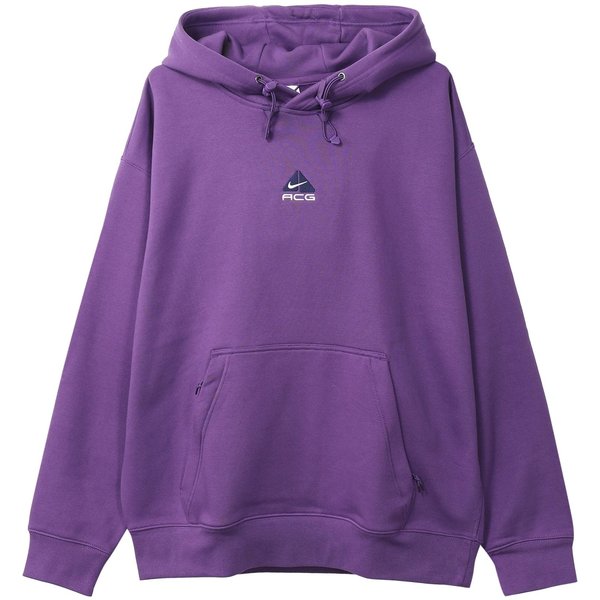 Sudadera Con Capucha De Forro Polar Nike ACG Therma-Fit Morado L Purple-image
