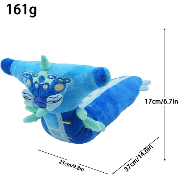 Nuevo Peluche De Anime Subnautica Subnautica 2 Criatura Marina De Oculus Peluche PeriféRico Del Juego MuñEco De Peluche LeviatáN De La Muerte Juguete Regalo Para Fans-image