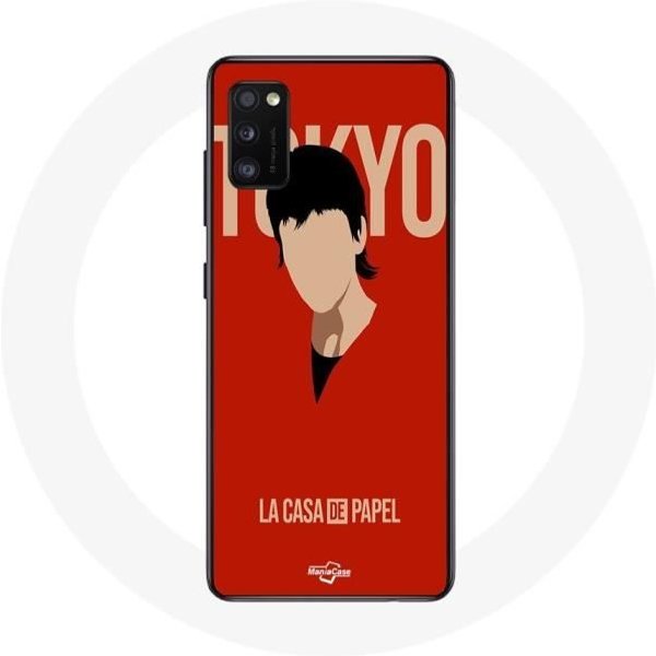 Funda Samsung Galaxy A41 La Casa De Papel Tokyo Fanart Logo-image