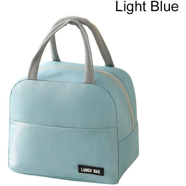 Bolsa De Almacenamiento Para Picnic Para NiñOs Estudiantes Lonchera Bolsa TéRmica Aislada Organizador De Desayuno Bolsa Refrigeradora Para Almuerzo-image