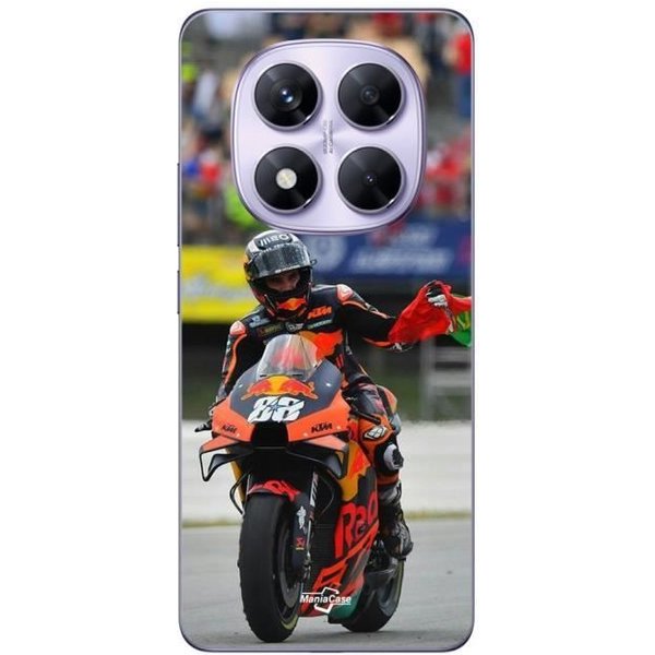 Coque Xiaomi Redmi Note 14 Pro 5G Miguel Oliveira Moto GP Drapeau Portugal Maniacase-image