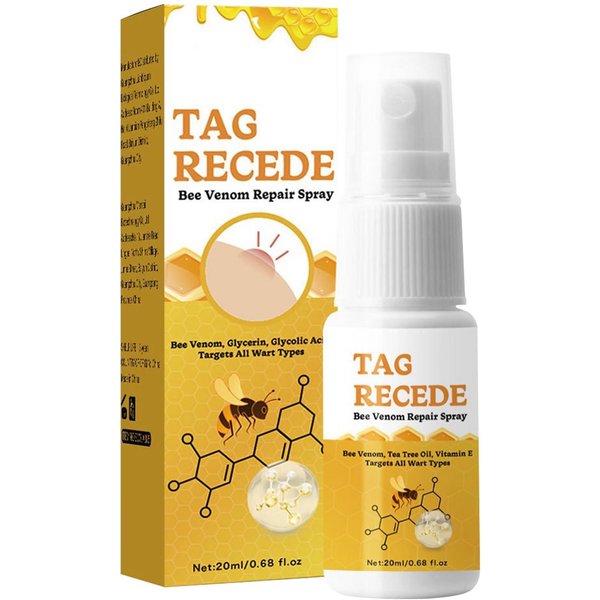 Spray Para El Cuidado De Las Abejas Para Mejorar Los Problemas De La Piel Spray Para El Cuidado Diario De La Piel, Adecuado Para Todo Tipo De Piel, 20 Ml Amarillo-image