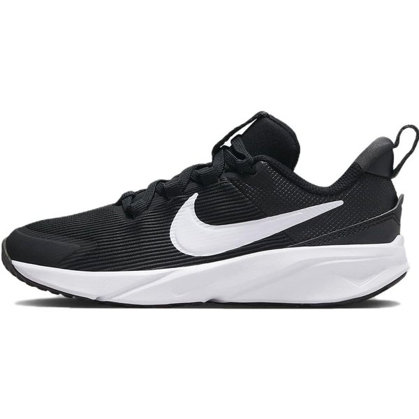 Zapatillas Nike Star Runner 4 PS Negras Blancas Para NiñOs Antracita DX7614-001 29.5 Gray-image