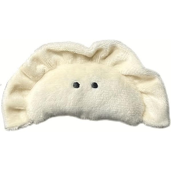 KreskóWkowy Pluszowy PierożEk Zabawny MięKki Wypchany Pluszowy Zabawka Mini Torba Brelok Uroczy Dodatek Do Kluczy I PlecakóW-image