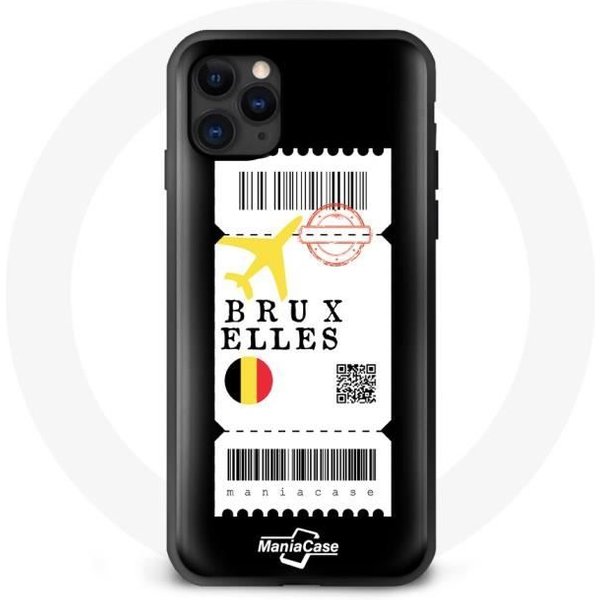 Coque Iphone 11 Pro Billet D'avion Bruxelles-image