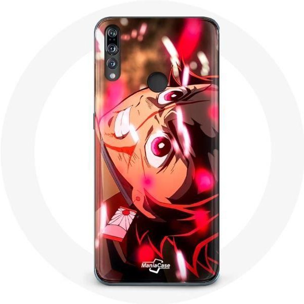 Funda Para Huawei P30 Lite Tanjiro Demon Slayer Kimetsu No Yaiba Enfadado-image