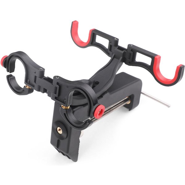 Soporte Para CañA De Pescar Para Barco Soporte Ajustable Para CañA Soporte Plegable Para Pesca Desde La Orilla Del Barco Negro-image