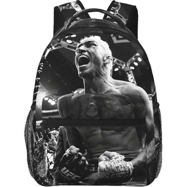 Mochilas Charles Oliveira Do Bronx NiñOs NiñAs Mochila Escolar Bolsas Escolares Infantiles Dibujos Animados Mochila Para PortáTil Bolso De Hombro Gran Capacidad One Size-image