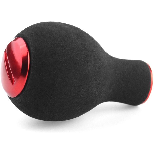 Mango De Carrete De Pesca Perilla EVA Baitcasting Mango De Carrete Perilla Carrete De Pesca Mango Accesorio Ultraligero Rojo-image