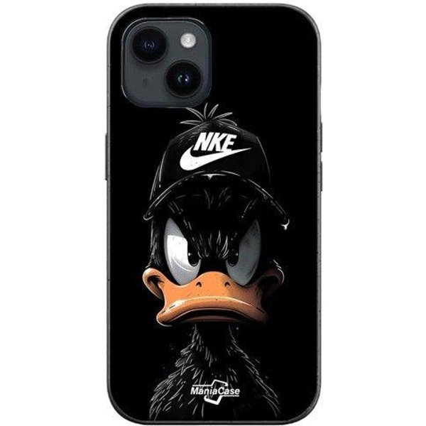 Funda De TeléFono - Nike - Iphone 13 - Flexible - Silicona - DiseñO Donald Negro-image