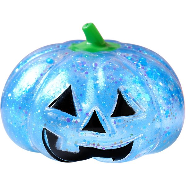 Nowa Halloweenowa Dynia Malt Candy Squishy Fidget Toy Urocza RozciąGliwa ŚCiskana Zabawka Anty-Stresowa PrzenośNa Zabawka Dekompresyjna Na Prezent Niebieski-image