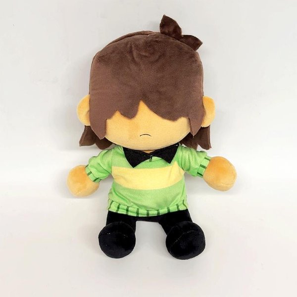 Deltarune Kris Pluszowa Lalka Urocza Postać Z Gry Zabawka Dla NastolatkóW FanóW KolekcjoneróW BożE Narodzenie Prezent WystróJ Domu 1Pcs Beige-image