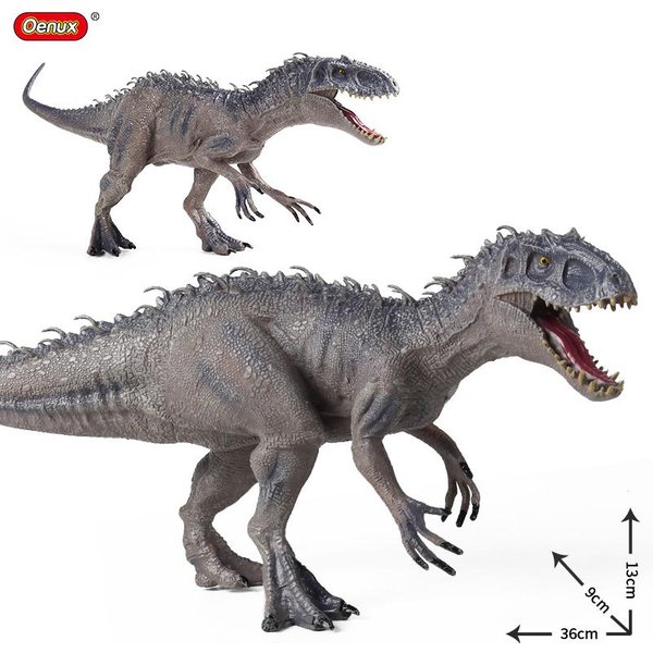 Oenux Dinosaurios Mundo Juguete Salvaje JuráSico Indominus Rex Spinosaurus Triceratops Figuras De AccióN ColeccióN Juguete Regalo Para NiñOs-image
