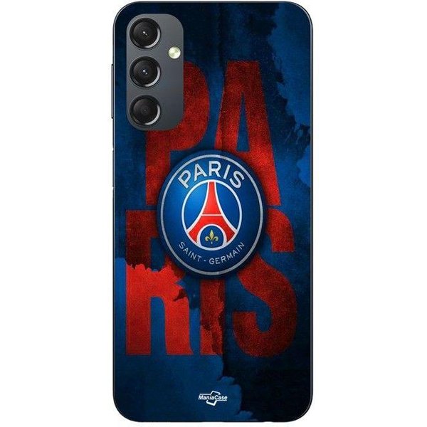 Etui Na Telefon - Maniacase - Samsung Galaxy A05S - Logo Paris Saint Germain FC - Silikon TPU - Czarne-image