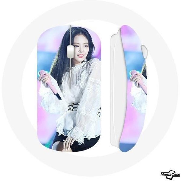 Mysz Bezprzewodowa - Blackpink - Jennie - W Zestawie Klucz USB Wi-Fi - Kompatybilna Z Mac I PC - Czarna-image