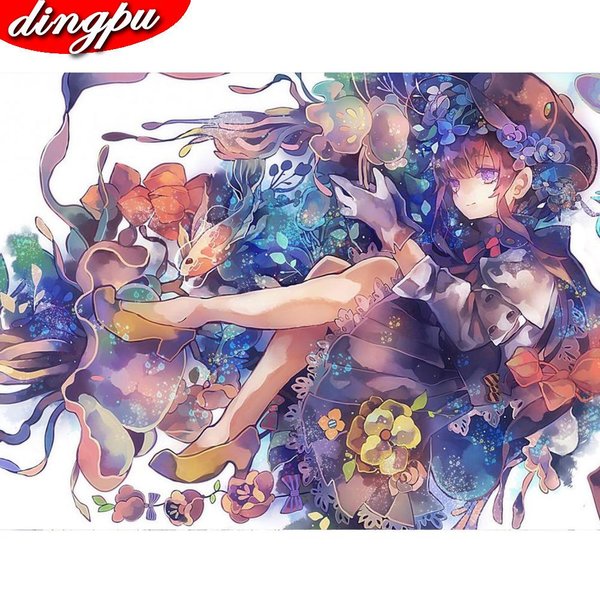 Mosaico Redondo Completo Bordado De Diamantes Sailor Moon 5D DIY Pintura De Diamante Punto De Cruz DecoracióN Del Hogar Kits De Pintura 20X30CM Azul Claro-image