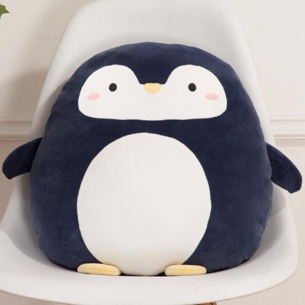40 Cm Kawaii Squishy PingüIno Cerdo Conejo Panda Cangrejo Animales Lindos Del Zoo Almohada De Peluche Peluche Suave MuñEco Regalo De CumpleañOs Para NiñOs 40Cm-image