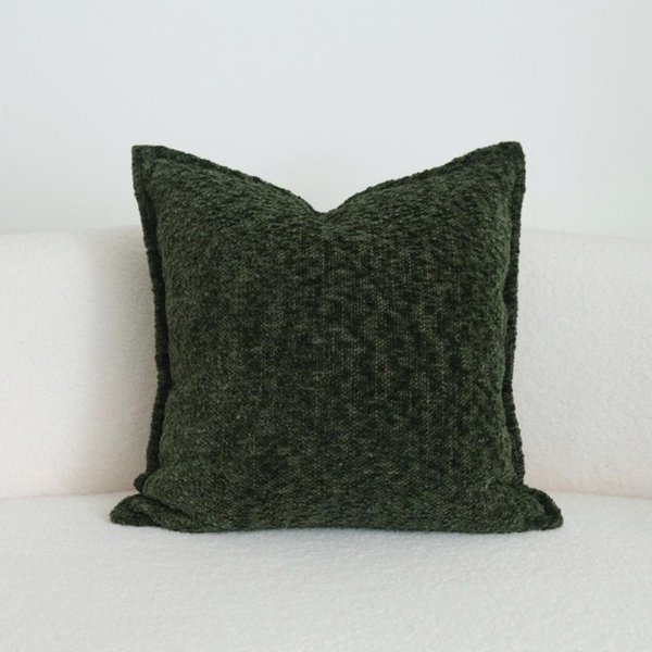 Seria Zielona Sofa W Stylu Francuskim Poszewka Na Poduszkę Dekoracyjną Poszewki Prosta Dekoracja Poszewka Na ZagłóWek Poszewki Na Poduszki 30X50/45X45Cm 45X45Cm-image