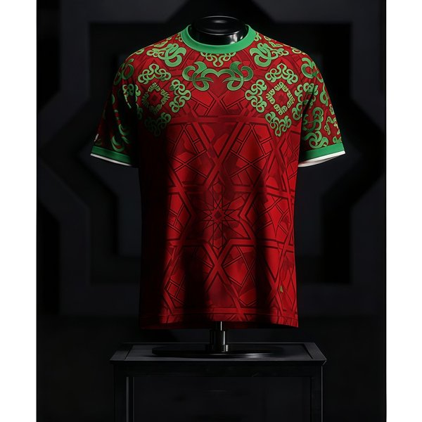 Nueva Camiseta De FúTbol Marroquí Tradicional 2026 – Deportiva, Secado RáPido, Transpirable, Estilo Casual, EdicióN Especial Para Aficionados Al FúTbol S Blanco-image