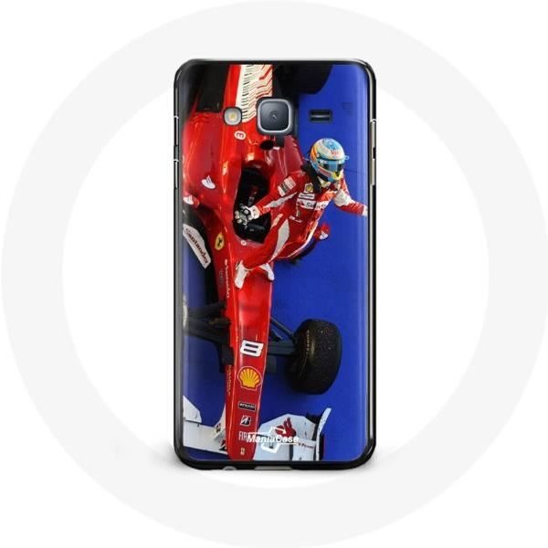 Funda - Maniacase - Samsung Galaxy J5 - FóRmula 1 - Fernando Alonso - Rojo Rojo-image