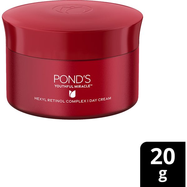 Pond's Age Miracle Krem Na Dzień KorygująCy Zmarszczki 20G Z Spf 15 Pa++ Dla Promiennej, MłOdzieńCzej SkóRy I PielęGnacji Drobnych Linii-image