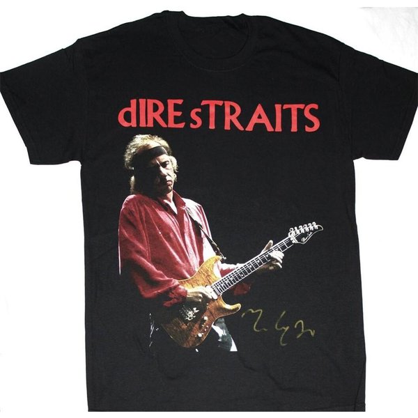 Dire Straits Mark Knopfler Nowa Koszulka BawełNiana Z Trasy S-5XL Koszulka Unisex L-image