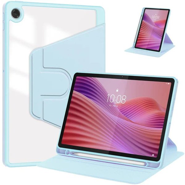 Etui Na Tab 10.1 TB311FU Akrylowe 360 Obrotowa Podstawka Tablet Funda Tab K10 2. Gen TB311XU 10.1 Cala Etui Dzieci Lenovo Tab 10.1 2025-image