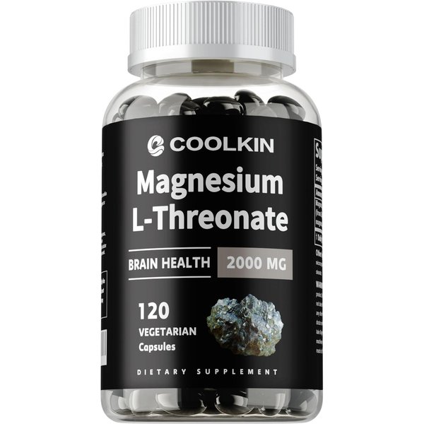 Coolkin - CáPsulas De Magnesio L-Treonato De 2000 Mg - Salud Cerebral 120*1-image