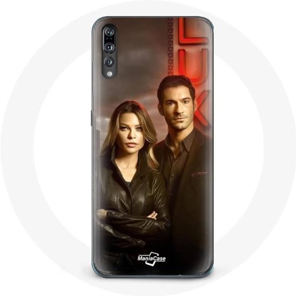 Funda Para Huawei P20 Lucifer Morningstar Serie Temporada 3-image
