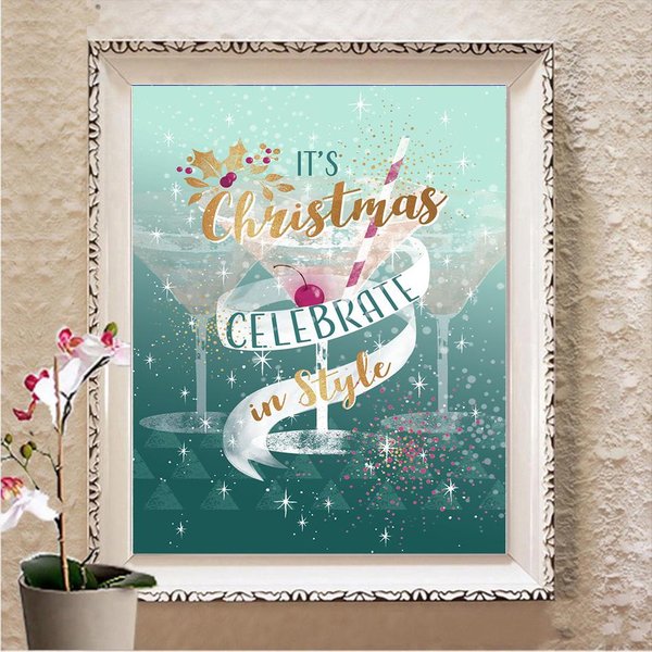 Pintura De Diamantes 5D Religiosa DIY Kit De Punto De Cruz Mosaico De PedreríA PerforacióN Completa Bordado De Diamantes DecoracióN Del Hogar Full Square 20X30CM-image