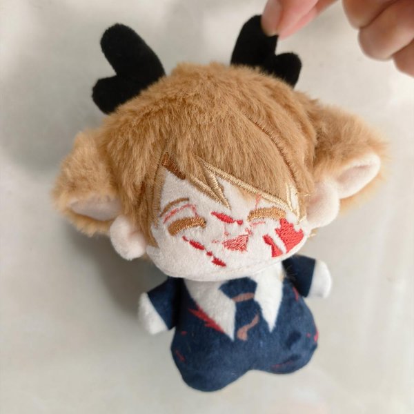 10 Cm Pluszowe Anime Hannibal Mads Mikkelsen Pluszaki Zabawki Akcesoria Pluszowa Lalka Plecak Dekoracyjny Breloczek Prezenty-image