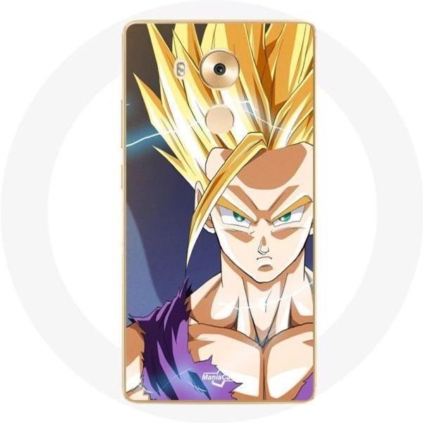 Funda Huawei Mate 8 Manga Dragon Ball Goku Amarilla-image