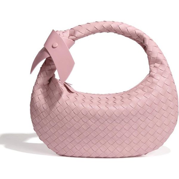 Bolsos De Moda Tejidos A Mano, Bolsos Dumpling Retro Modernos E Informales, Bolsos Para Ir Al Trabajo, Bolsos PortáTiles Para Mujer, Bolsos De Un Hombro White-image