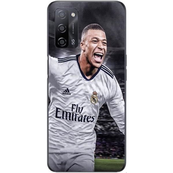 Coque Maniacase Pour Oppo A55 5G Kylian Mbappe Real Madrid Goal-image