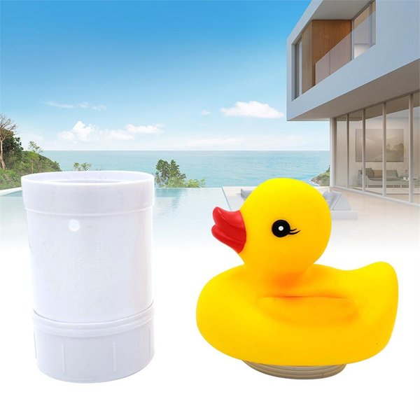 Limpiafondos AutomáTico Dispensador Flotante Con Forma De Pato De Cloro Para Piscina Spa-image