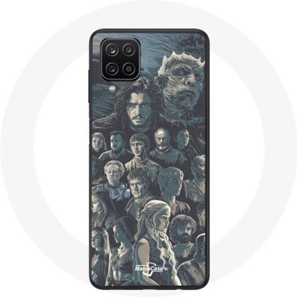 Funda - Juego De Tronos - Samsung Galaxy A12 - Flexible - Gris - ProteccióN Gris-image