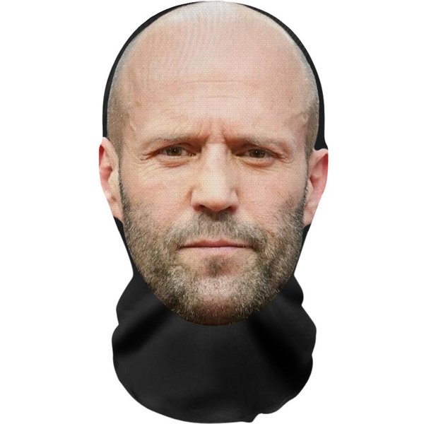 2026 Nowa Maska Drukowana 3D Elastyczna Siatka Nakrycie GłOwy Cosplay Moda Hip Hop Maska Na Całą Twarz Dla MężCzyzn Kobiet Kominiarka Czapka Z Kapturem Nakrycie GłOwy Beige-image