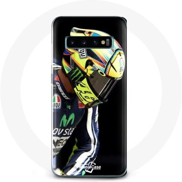 Funda - Maniacase - Samsung Galaxy S10 - Valentino Rossi - ProteccióN RíGida - Adulto-image