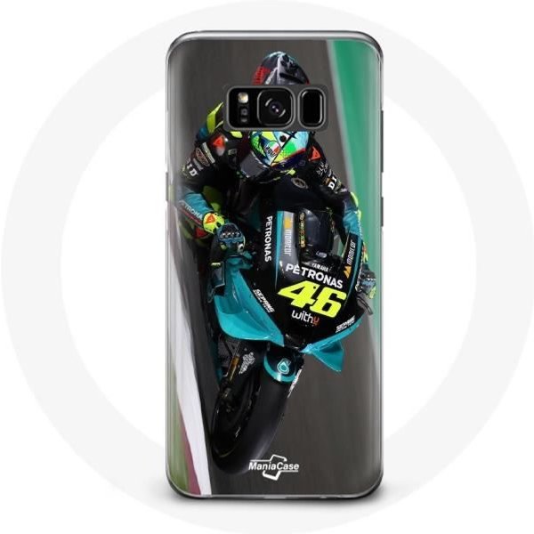 Funda - Valentino Rossi - Samsung Galaxy S8 - Flexible - Negra - Deportiva-image