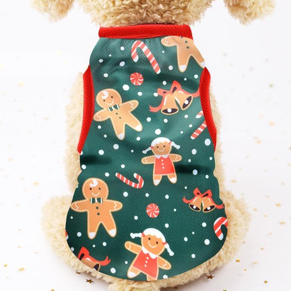 Ropa NavideñA Para Mascotas, SuéTer Polar Suave Y CáLido De Invierno Para Perros, Ropa Para Mascotas, Abrigo Para Cachorros Y Gatos, Suministros Para Mascotas 2XL-image