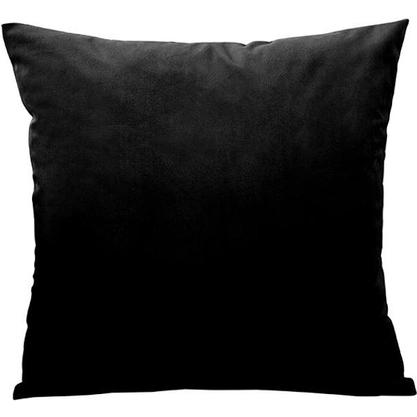 Funda De CojíN De Terciopelo Negro 45X45Cm Funda De CojíN Lumbar Para DecoracióN De Sofá De Sala De Estar DecoracióN Del Hogar NóRdico Funda De CojíN Decorativo 50X50Cm-image