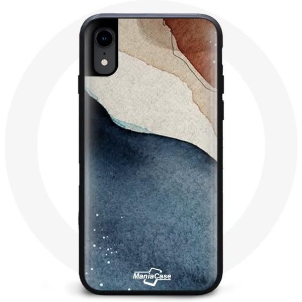 Funda - Maniacase - Iphone XR - Flexible - Azul - MáRmol Azul-image